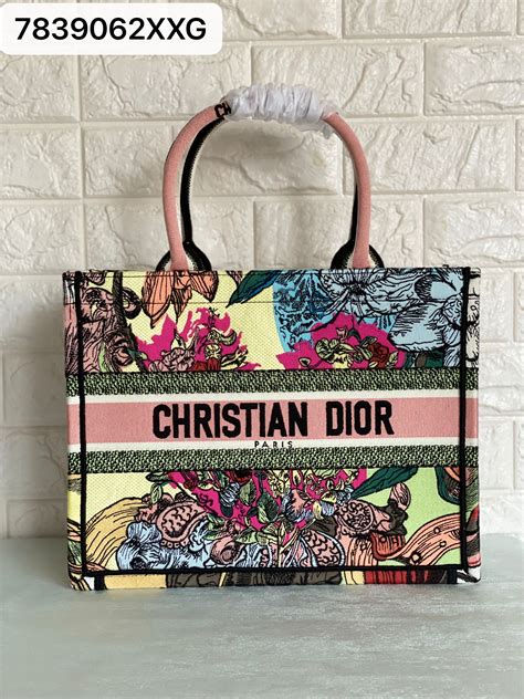 christian dior tote bag small|More.